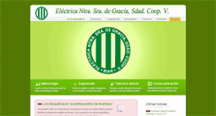 Desktop Screenshot of coopelectricabiar.com